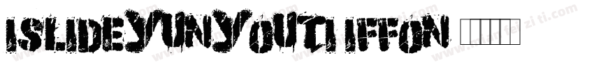 iSlideyunyouti ifFon字体转换